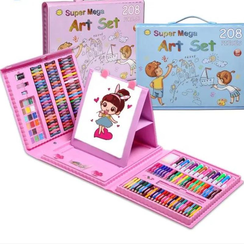 Kit De Arte Infantil De 208 Piezas